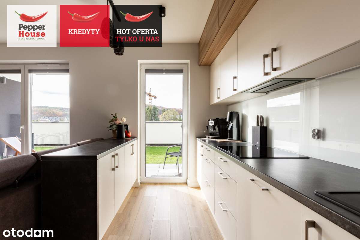 Nowość -mieszkanie  z tarasem i ogródkiem + balkon - Pełny obrazek: 5/17