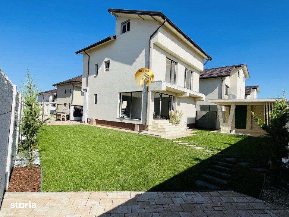 Vila individuala in  Bragadiru  , 4 camere, 360mp teren, LUX-0