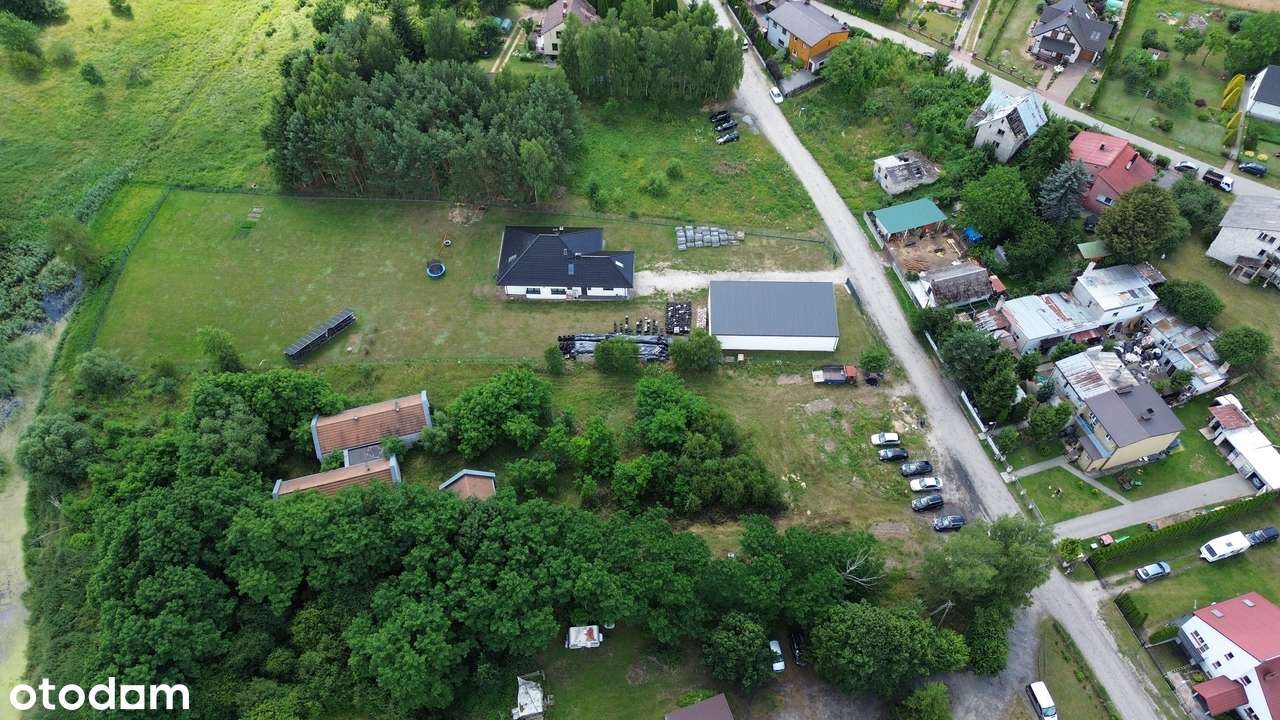 Działka z pełnym uzbrojeniem z drogi utwardzonej - Pełny obrazek: 5/7