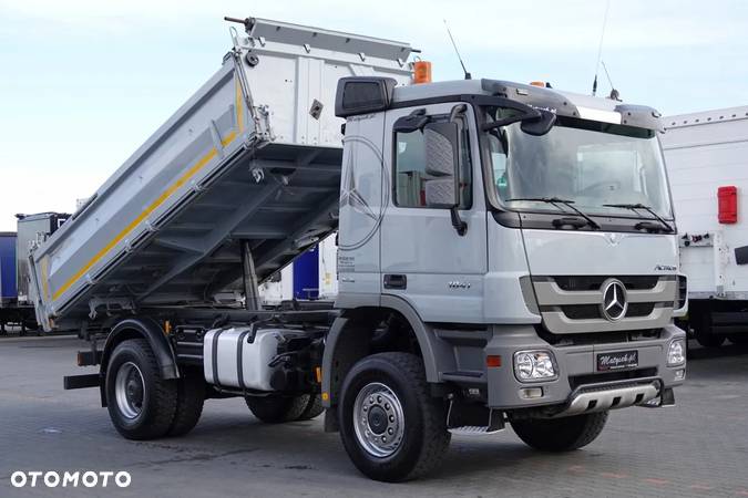 Mercedes-Benz ACTROS 1841 / 4 X 4 / WYWROTKA 3 STRONNA / EPS+SPRZĘGŁO / EURO 5 - 7