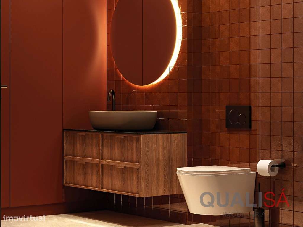 Apartamento T1 novo com varanda em Maximinos, a 100m do centro hist...-10