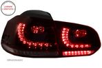 Stopuri FULL LED VW Golf 6 VI (2008-2013) R20 Design Semnal Secvential Dinamic- livrare gratuita - 13