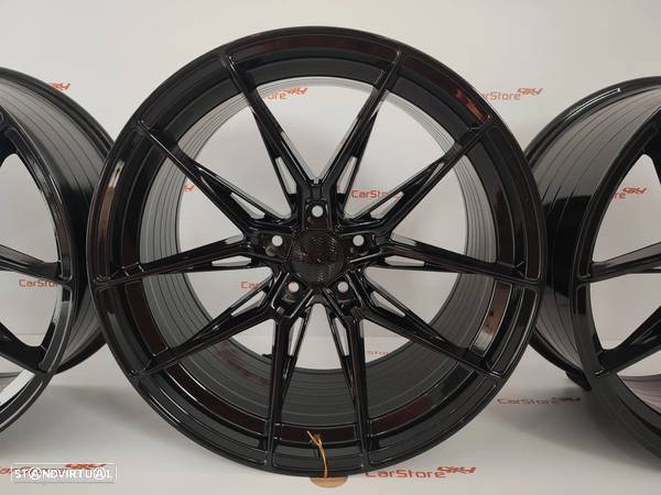 Jantes Haxer HX036 20 x 9 et 25 + 10.5 et 20 5x120 Preto Brilhante - 3