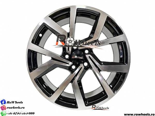 Jante AUDI SEAT SKODA VW 18 R18 Black 5X112 - 1