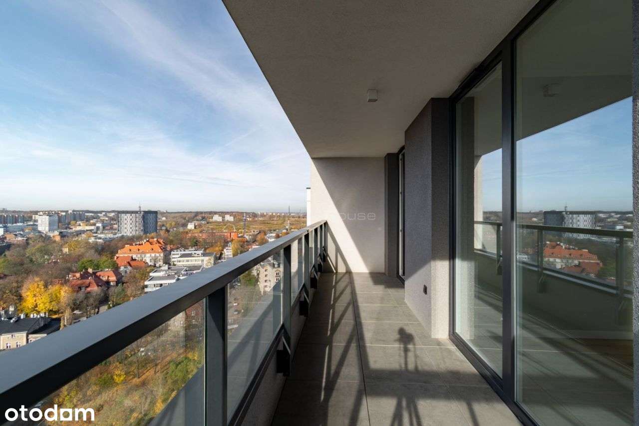 Panorama Katowic Apart.62,49m2 z dużą loggią.-19
