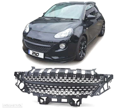 GRELHA FRONTAL PARA OPEL ADAM 12- EDIÇÃO PRETO - 1