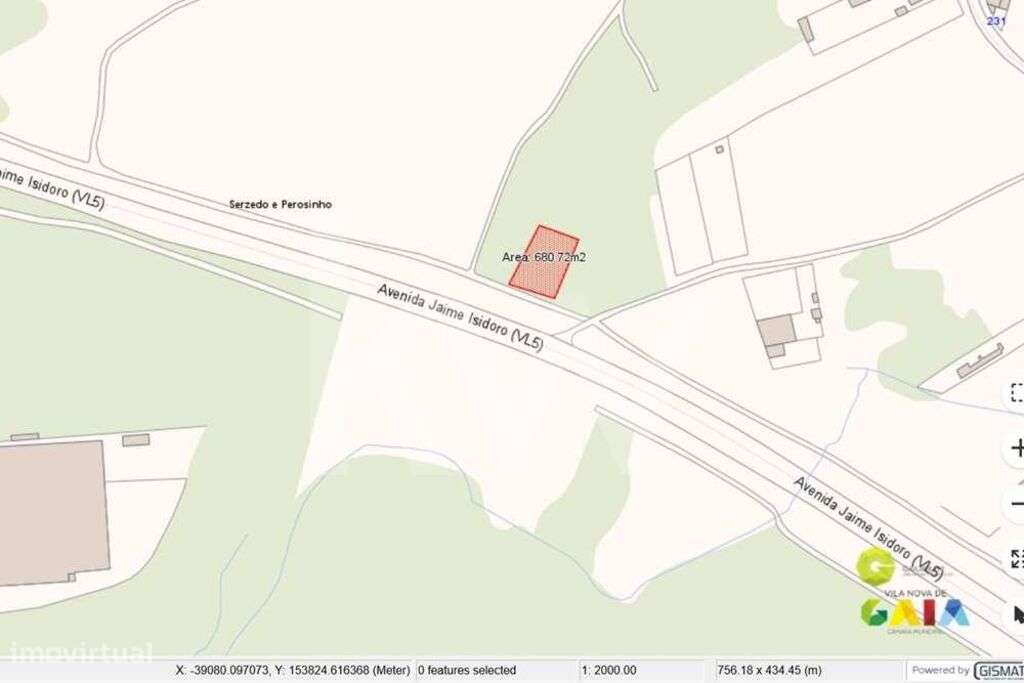 Terreno rústico com 700m2 na Avenida Jaime Isidoro (VL5) em Perosinho-10