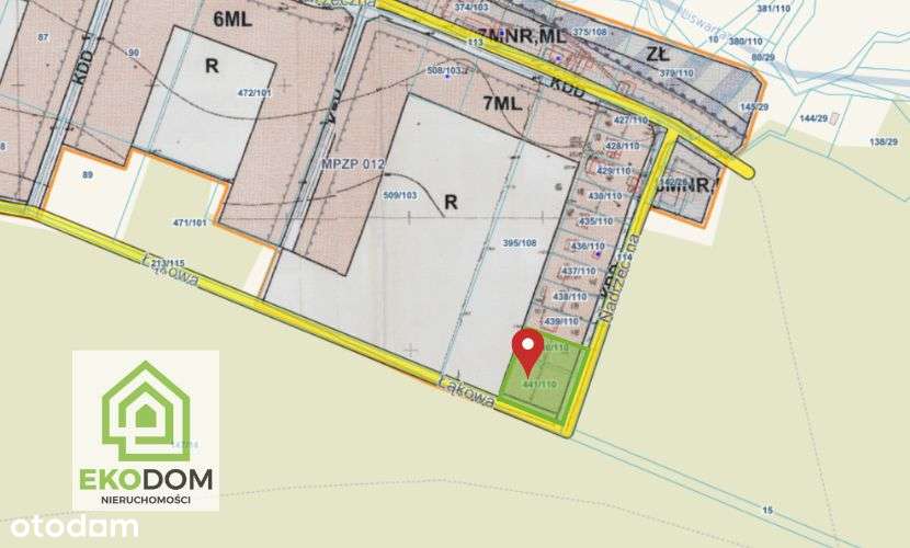 Dwie malownicze  działki pod lasem 1017 i 1957 m2 / Panoszów-17