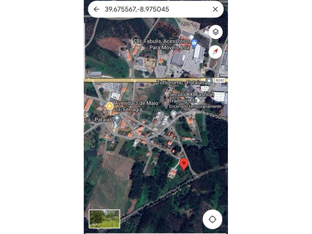 Terreno Rústico, com 1573 m2 com índice de construção de 0,8% em Fe... - Grande imagem: 4/9