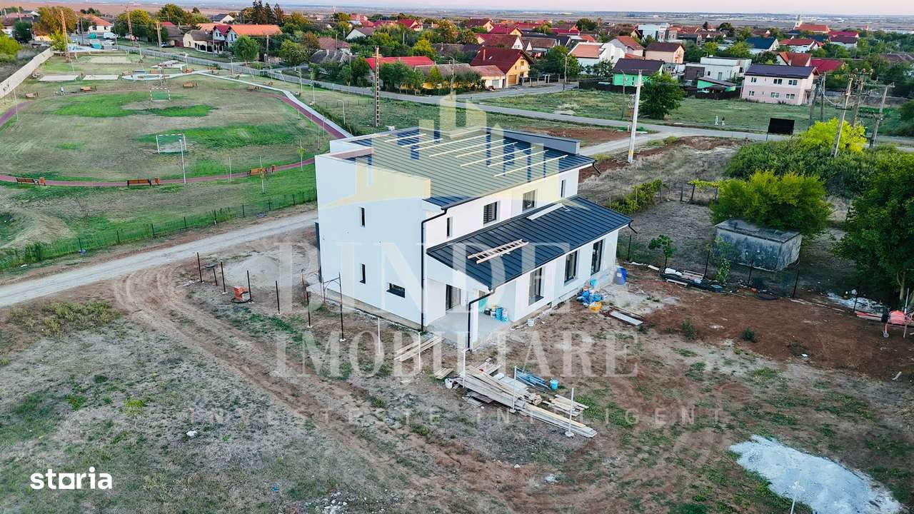 Duplex modern 3 dormitoare, 3 bai, pompa caldura - Giarmata - Imagine principală: 4/13