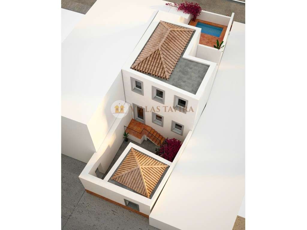 Apartamento T2+1 no centro de Tavira com piscina - Grande imagem: 3/3