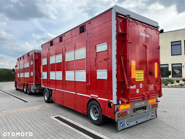 DAF XF 105.510 Oryginalny zestaw do przewozu trzody/bydła Pezzaioli/oś skrętna - 8