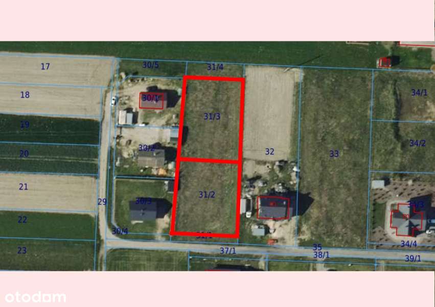 2 działki rolne (1108m2) z możliwością zabudowy w Chełmży. 0% prowizji - Pełny obrazek: 5/6