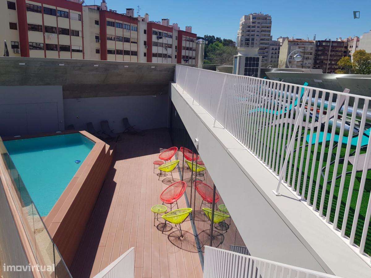 Quarto - localizado em Sete Rios Lisbon - Grande imagem: 4/10