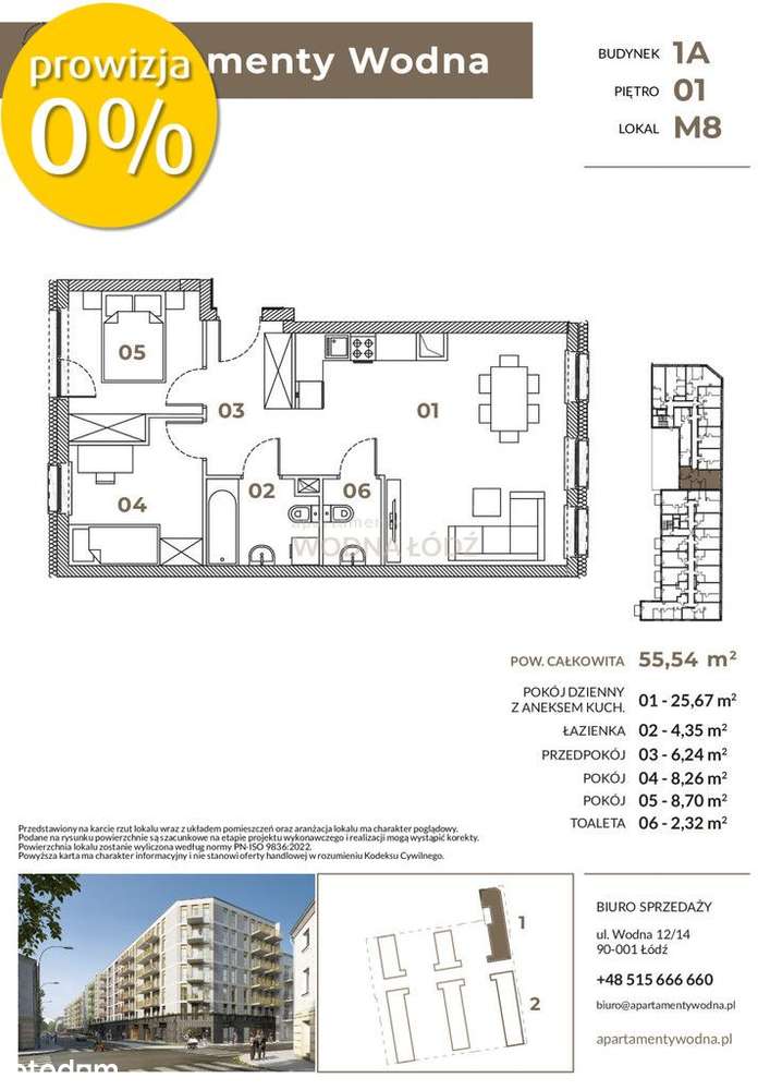 3-pokojowe dwustronne z dużym tarasem w Centrum - Pełny obrazek: 3/4