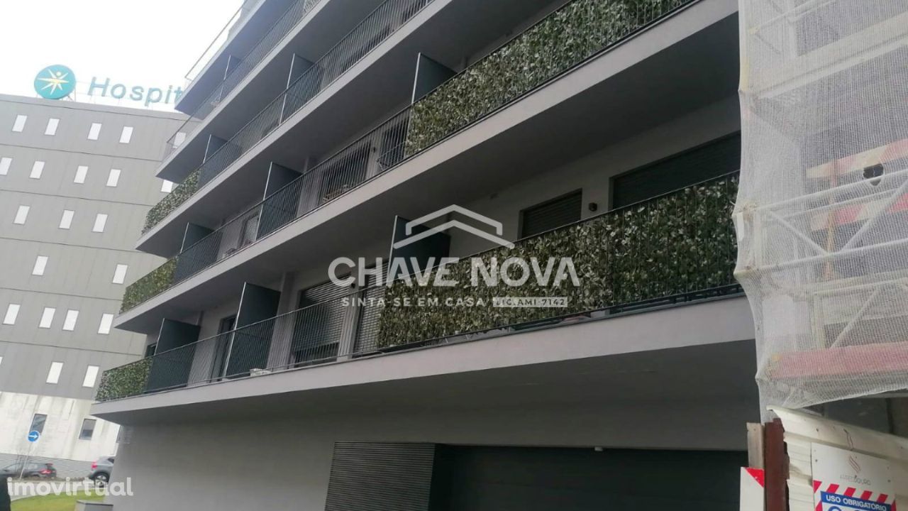 Apartamento T1 novo Junto ao Gaia Shopping. Vila Nova de Gaia