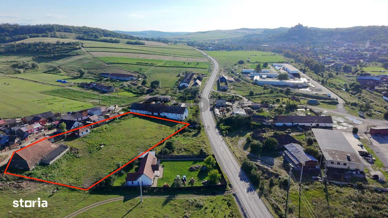 TEREN CU POTENȚIAL | 5339 MP | ORAȘ RUPEA - DN13 | COMISION 0% - Imagine principală: 1/5