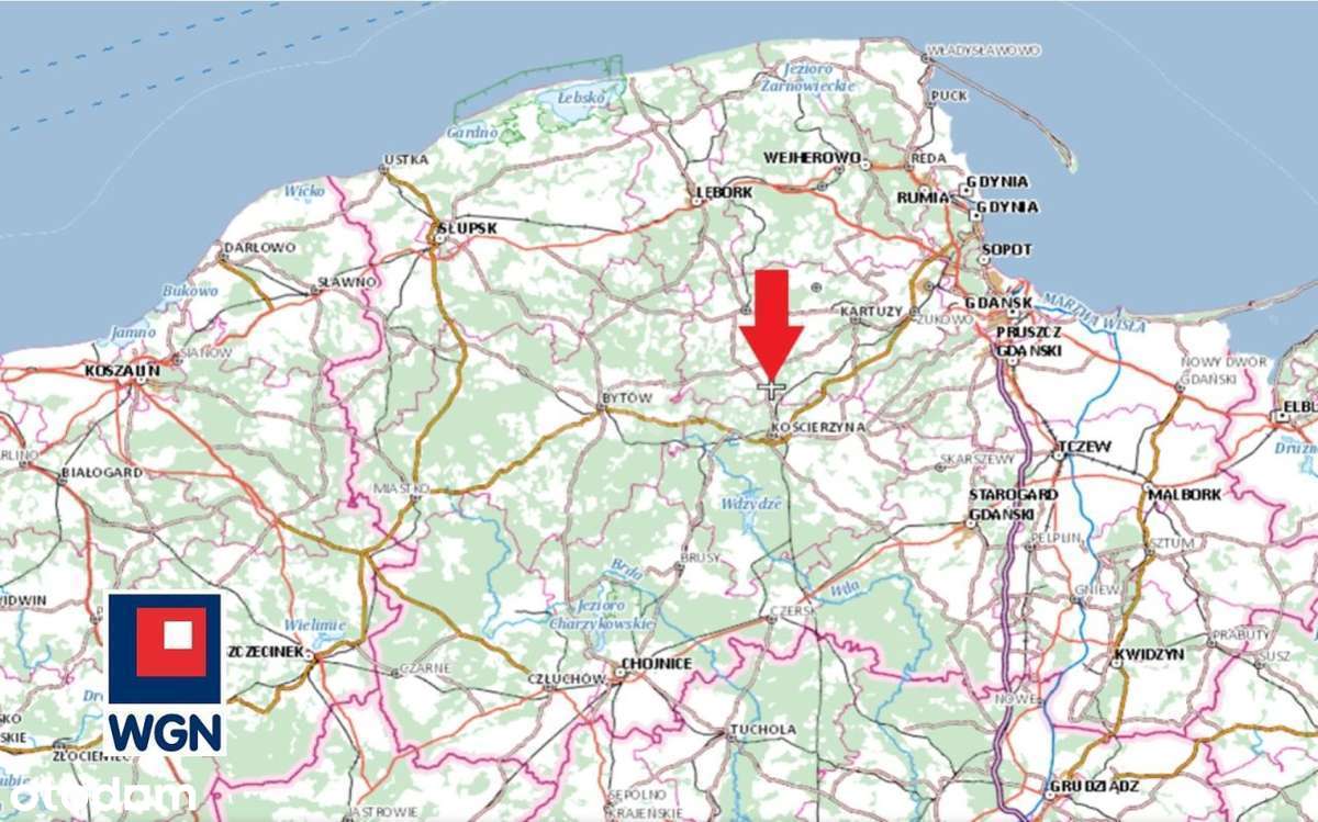 Piękna działka | Stężyca | Jezioro | blisko Morze - Pełny obrazek: 4/14