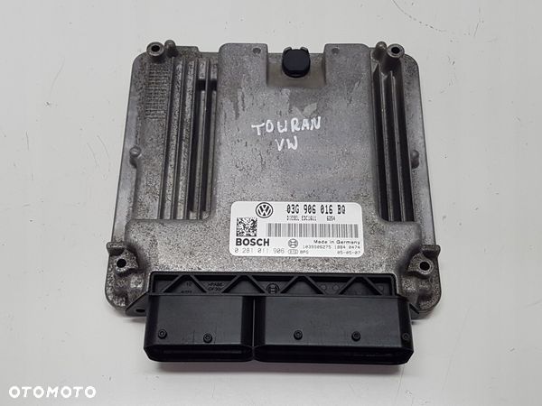 VW TOURAN 03- STEROWNIK 03G906016BQ 0281011906 - 1