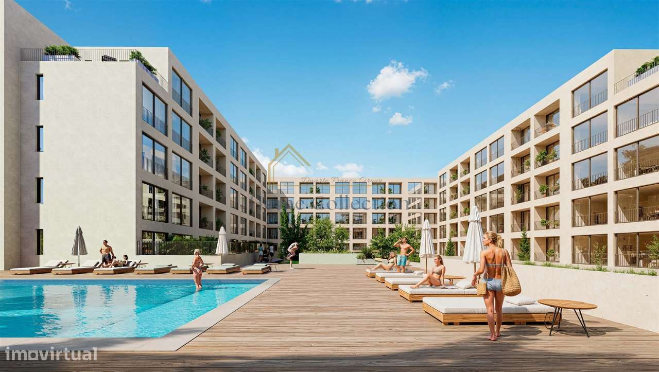 Apartamento T1 C Piscina Fanzeres