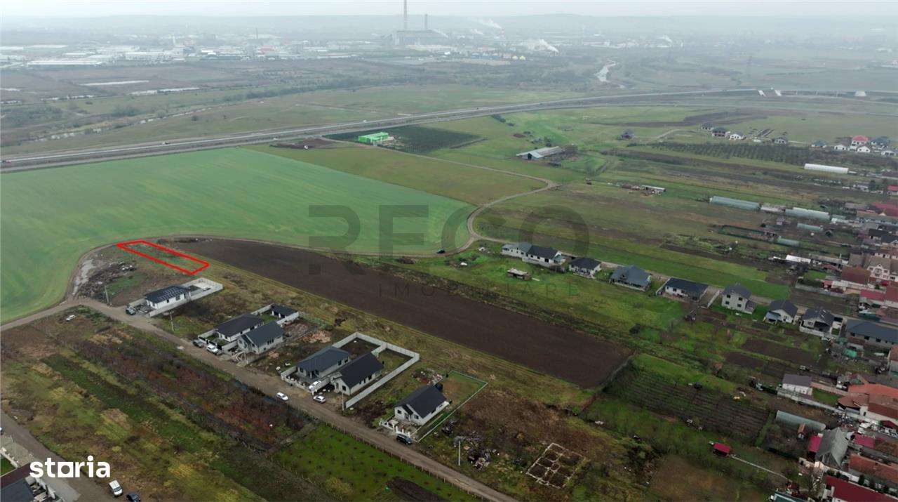 RECO Teren intravilan in Santandrei , suprafata 850 mp - Imagine principală: 1/3