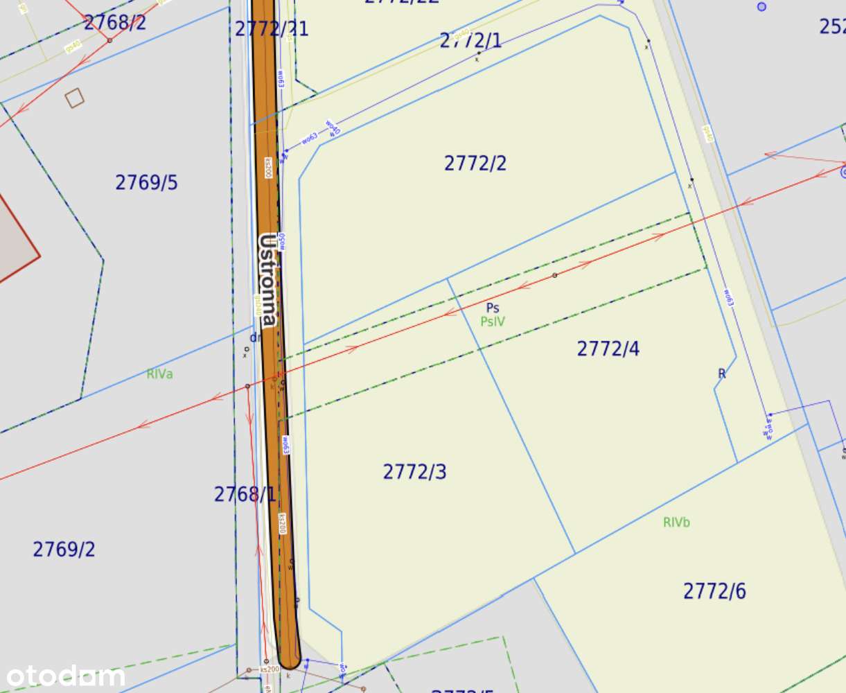 Piękna działka budowlana w Jaworzu, ul. Ustronna-5