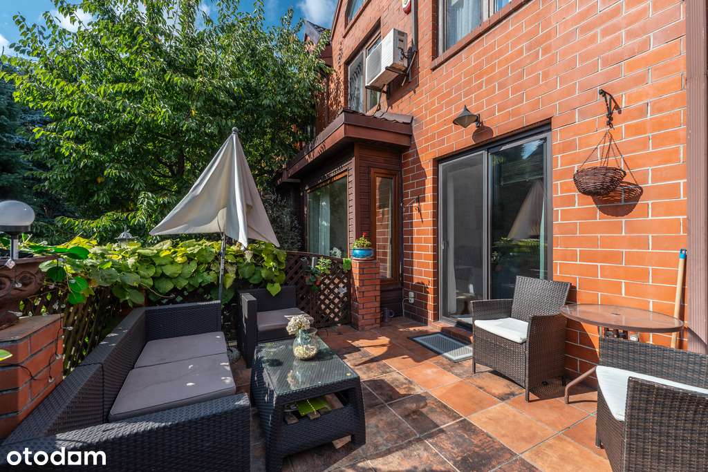 Klimatyczny dom z ogródkiem na zielonym Ursynowie-12