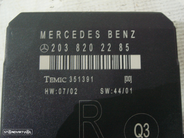 Modulo De Control Porta Tr Dto Mercedes-Benz C-Class T-Model (S203) - 3