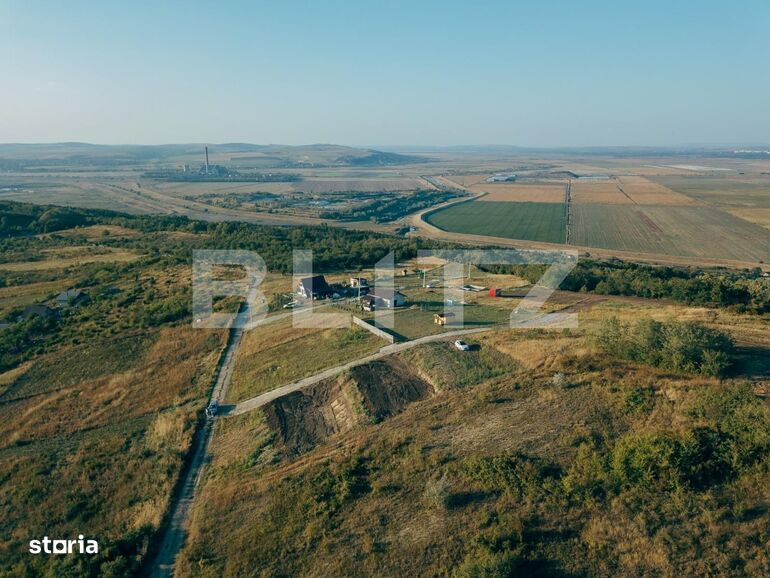 Teren intravilan, 750mp, vedere panoramica, langa Padurea Tomesti