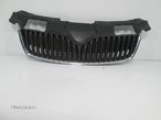 Grila radiator Skoda Fabia 2 An 2007 2008 2009 2010 cod 5J0853668A - 1