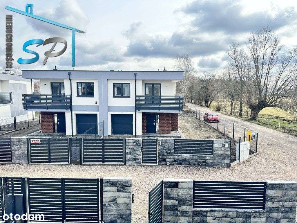 Bliźniak z garażem, dyży ogródek, wysoki standard-5