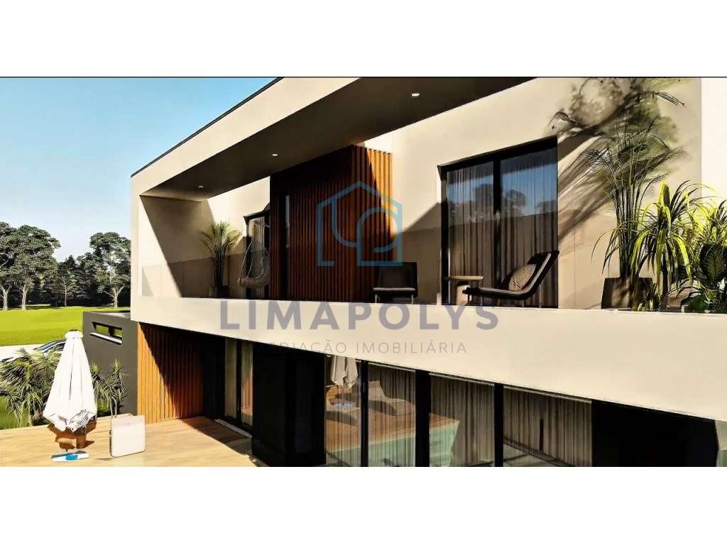 Moradia em construção com vista de Mar em Castelo do Neiva-4