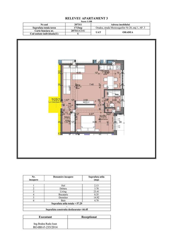 vindem apartamente PREMIUM cu 2 camere in bloc nou S+P+3E-0