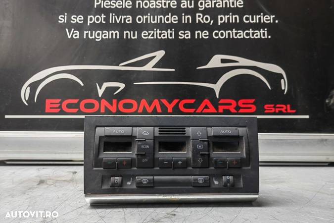 Panou comanda climatronic Audi A4 B6 cod 8E0820043AB. - 1