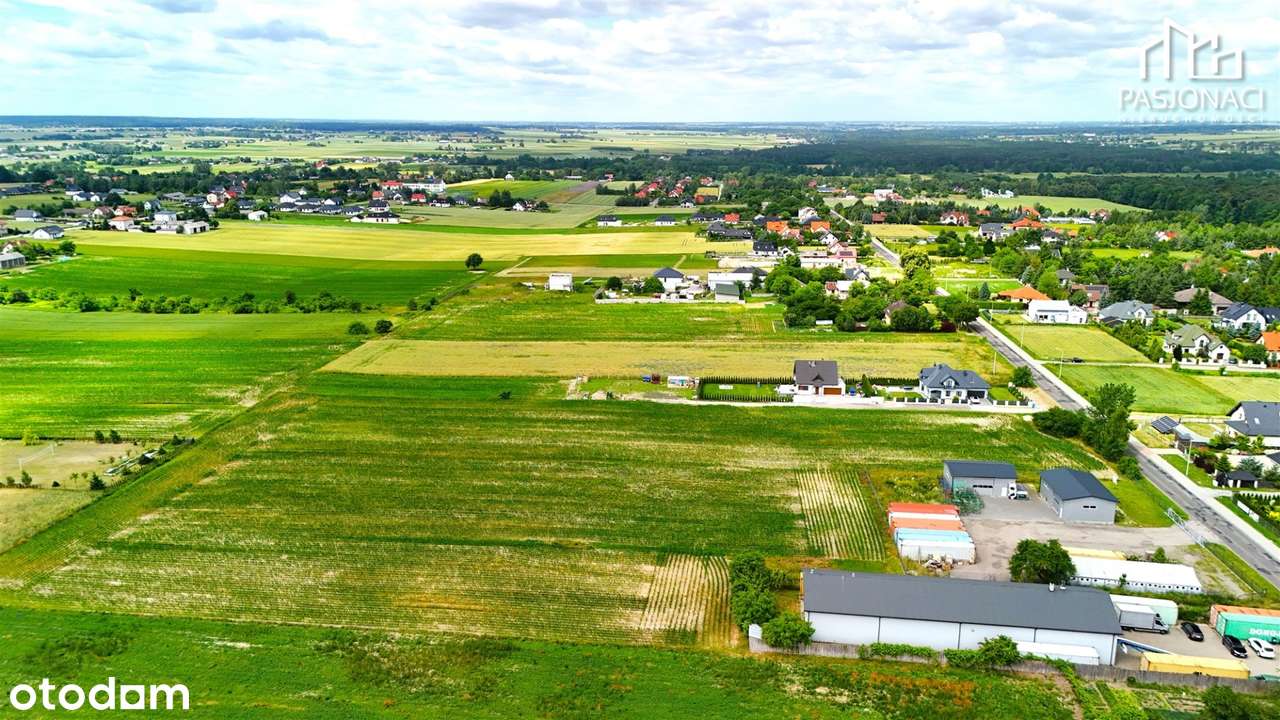 Ustawne działki budowlane Prawiedniki, gm. Głusk-8