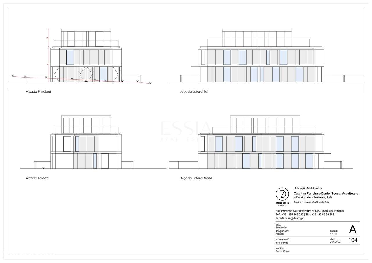 Terreno com Projeto Aprovado em Francelos - Grande imagem: 4/14