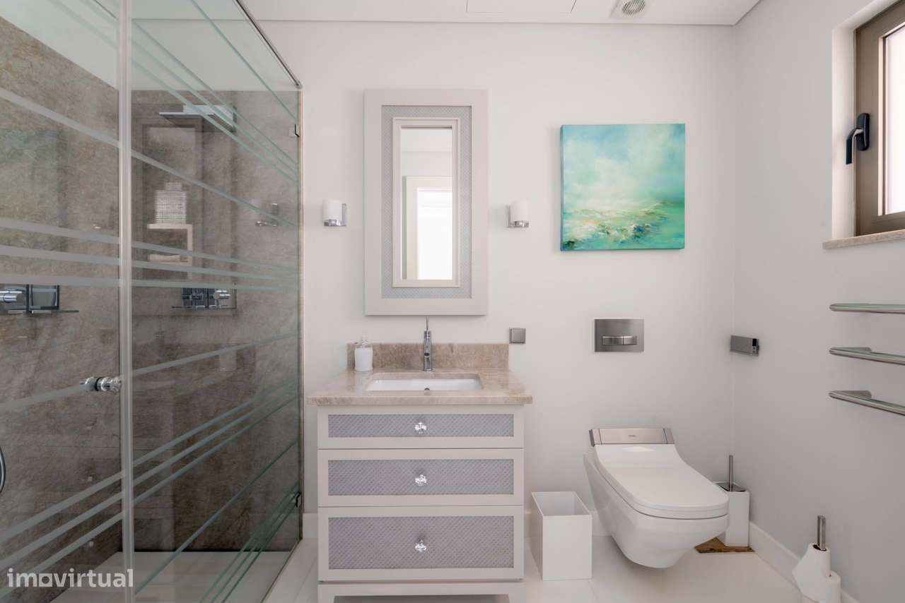 Moradia de luxo com vista mar e golfe-45