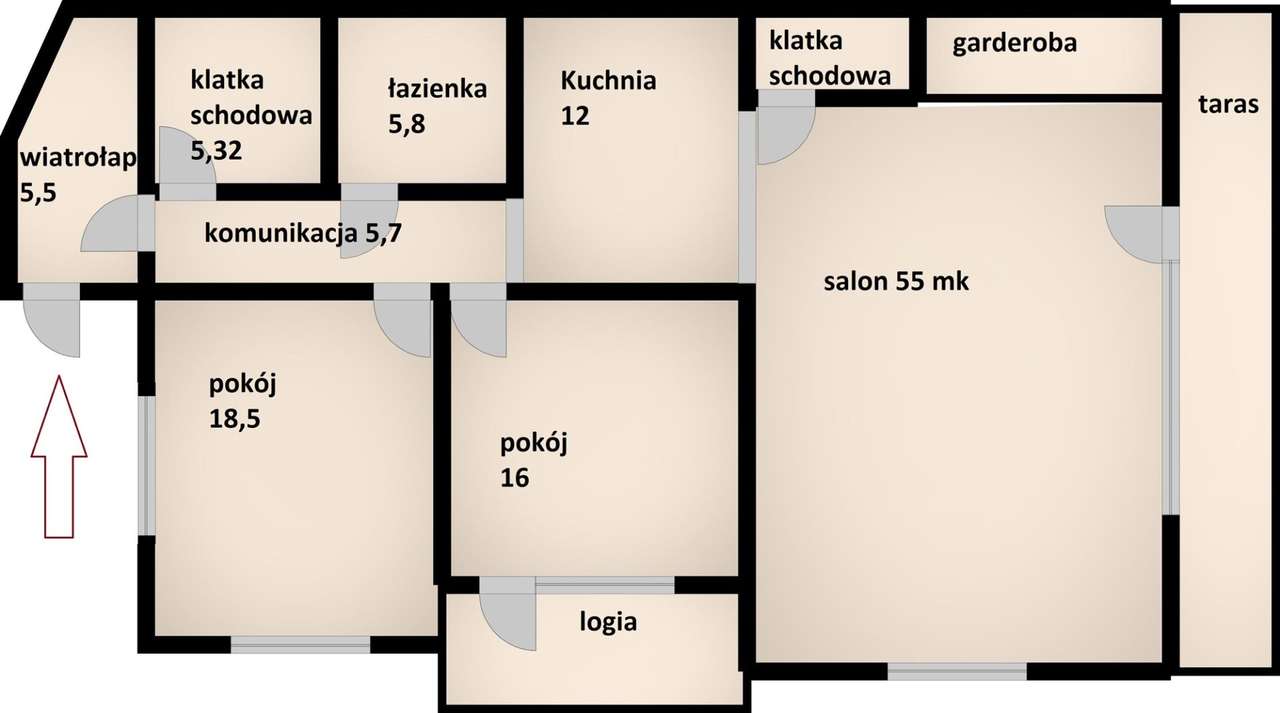 hostel / dom / Radom - Pełny obrazek: 5/8