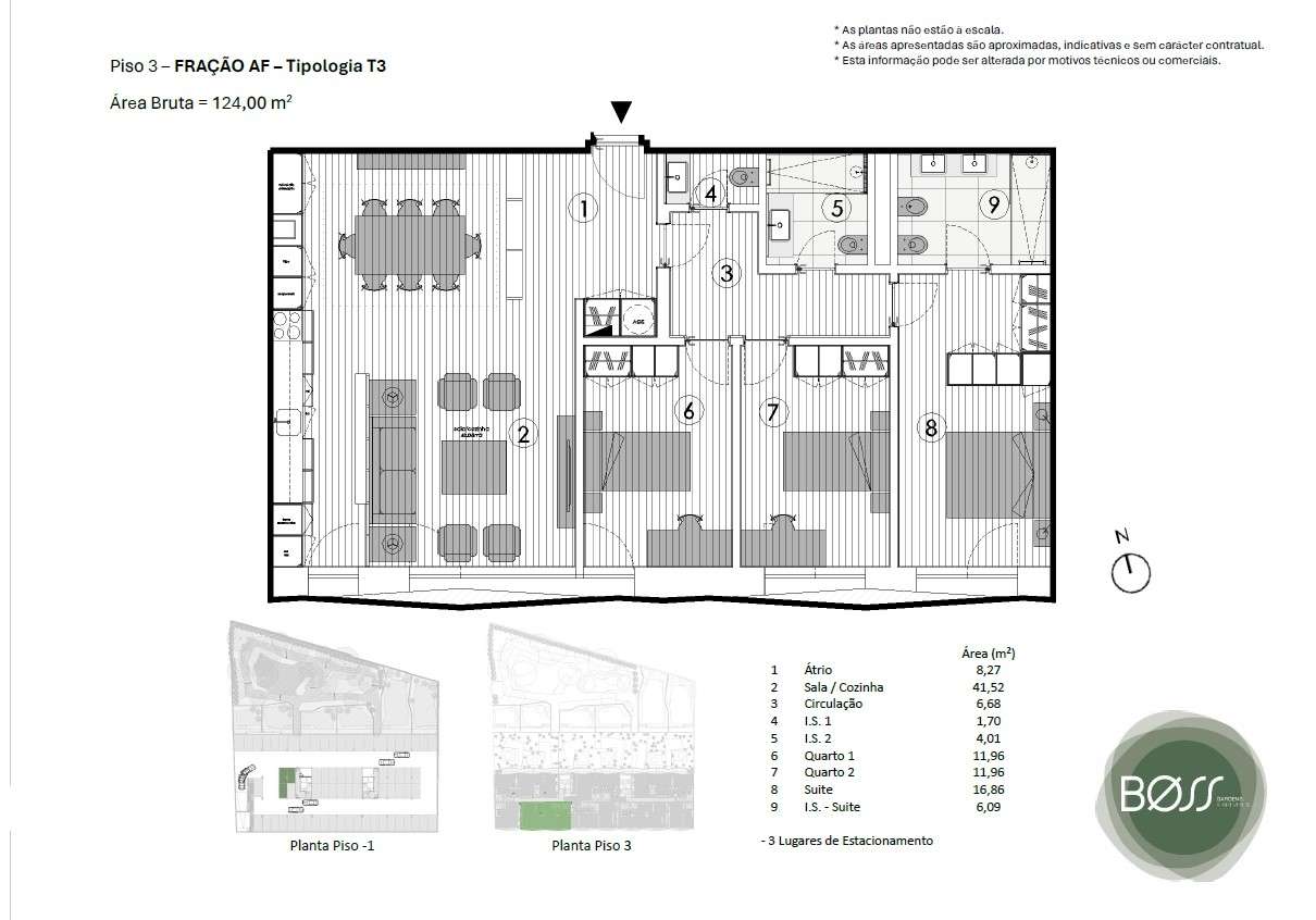 Apartamento T3 no Boss Gardens em Paranhos, Porto-20