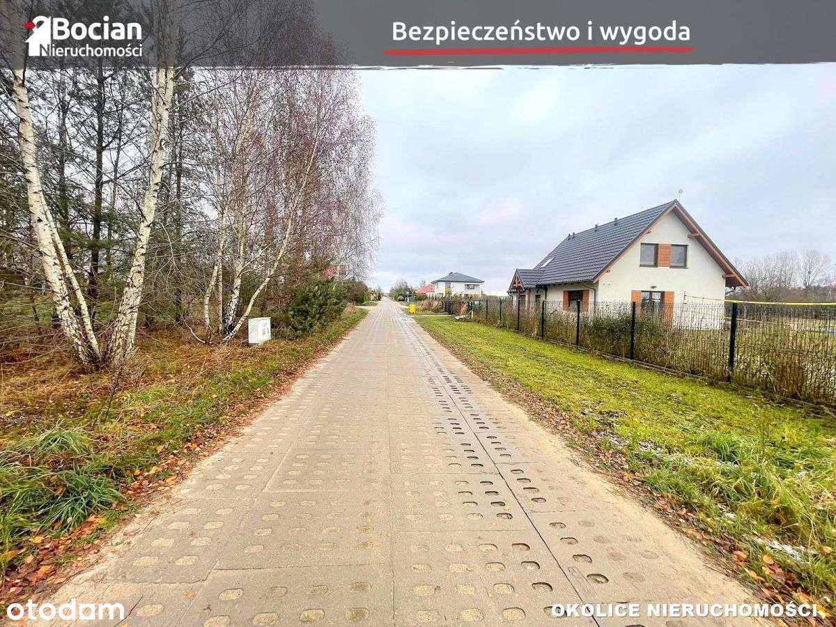 Uzbrojona, płaska działka blisko lasu i jeziora !-3