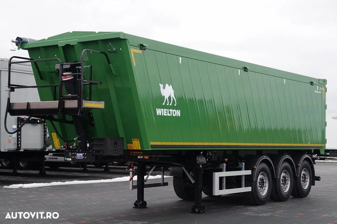 Wielton NOWA 2024 / BASCULANTE 45 M3 / BULLET ALUMINIU / KLAPO-DRZWI / SAF - 1