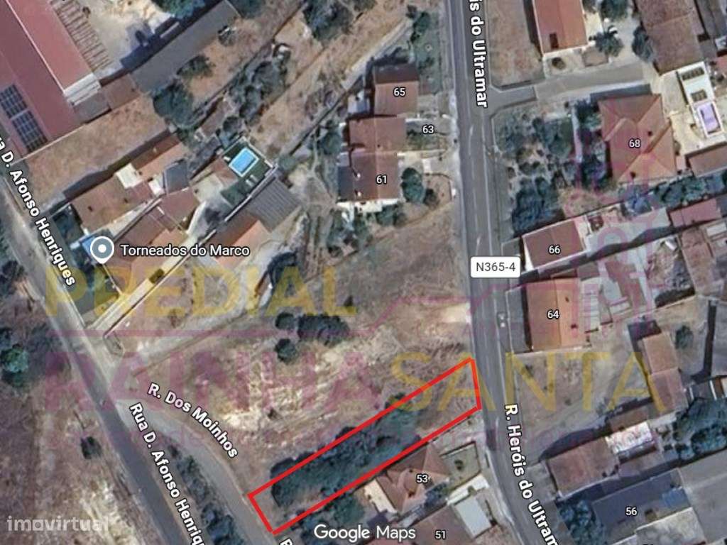 Terreno para construção com 882m2 em Pernes - Grande imagem: 2/6