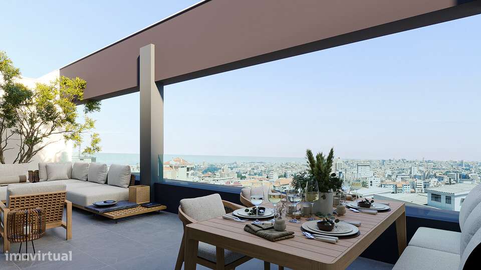 T1+1 Novo com lugar de garagem e arrumo a 400m do Metro.-23