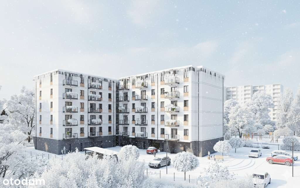 Dwa pokoje w nowym budownictwie stan deweloperski - Pełny obrazek: 2/13