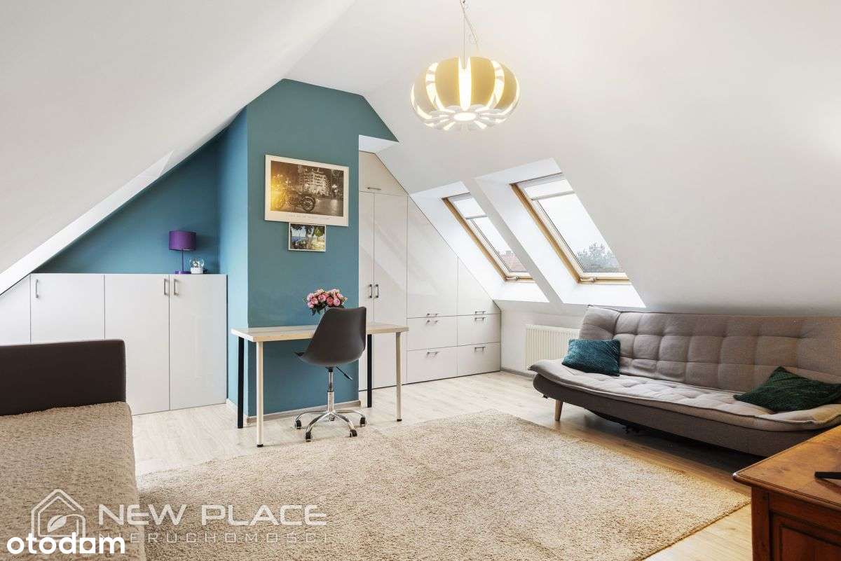 Dwupoziomowy 3 pokojowy apartament z klimatyzacją-9