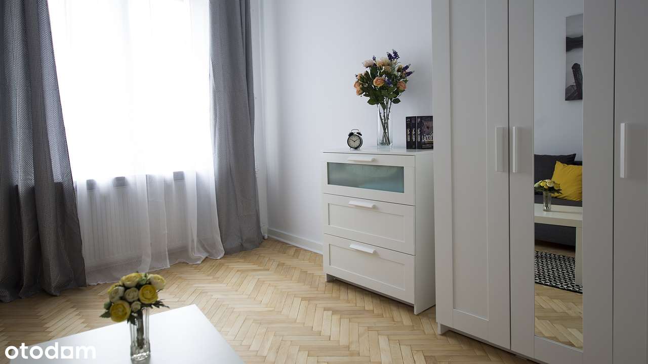 2pok mieszkanie(50m),osobna widna kuchnia, max. 2os, Ochota - View 3