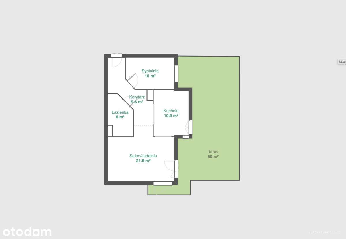 ul. Poznańska Mieszkanie z ogromnym tarasem 50m2!-19