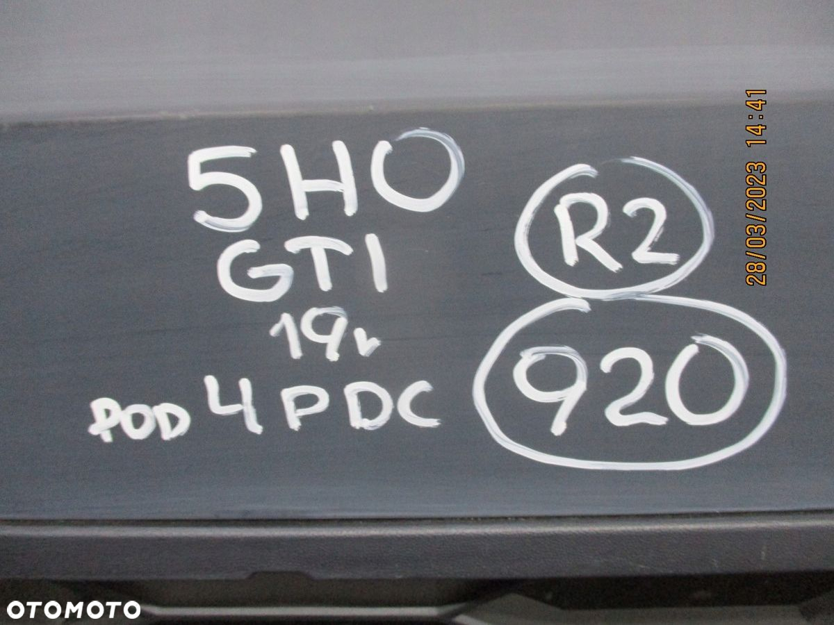 Zderzak VW GOLF VIII 5H0 GTI POD 4 PDC PRZEDNI - 10