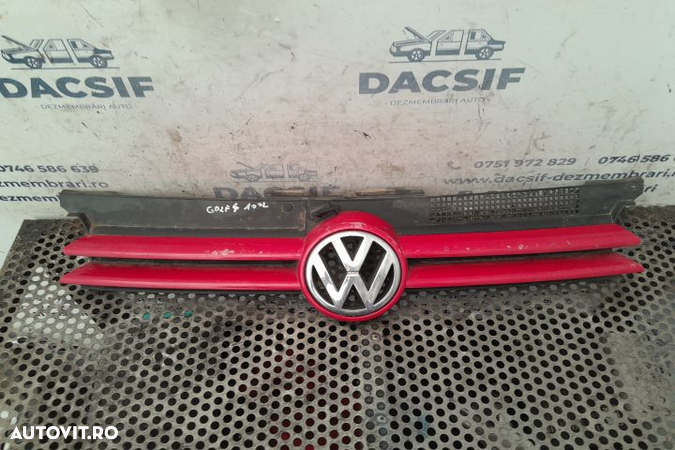 Grila radiator 1J0853655G Volkswagen VW Golf 4  [din 1997 pana  2006] - 2
