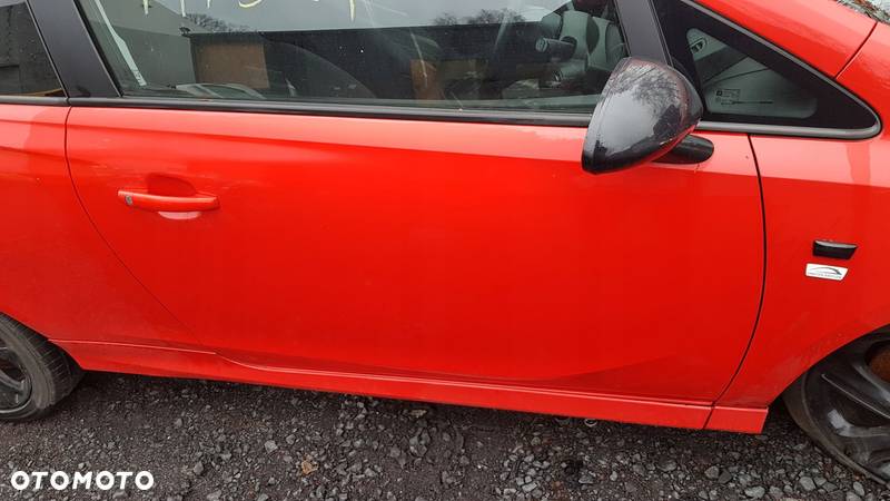 OPEL CORSA E Z547 DRZWI PRAWE PRZOD PRZEDNIE W KOLOR - 3